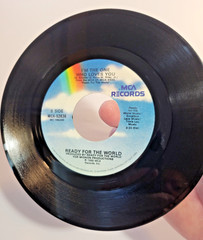 Ready For The World Oh Sheila 7″ 45 rpm vinyl jukebox record