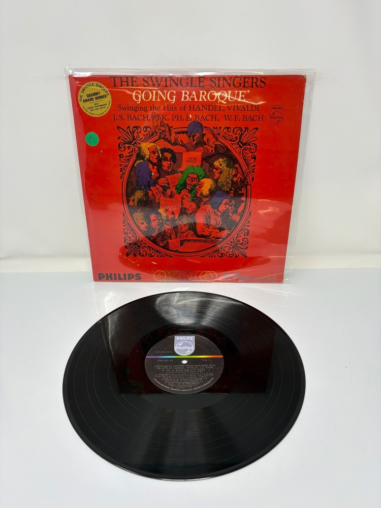 The Swingle Singers – Going Baroque LP 1964 GRAMMY Philips Classical Jazz 33⅓