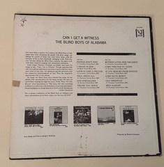 Blind Boys of Alabama: Can I Get a Witness VEE-JAY 12″ LP 33 RPM