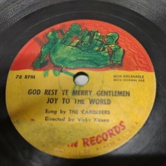Frosty the Snowman Peter Pan Records Vintage 1950’s 78RPM Dick Edwards L-30A