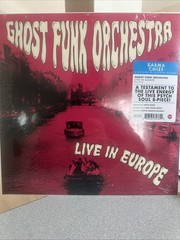 Ghost Funk Orchestra Live In Europe LP [Vinyl New] Ltd Fuchsia Swirl Record RSD