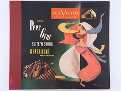 Henri René & His Orchestra Peer Gynt Suite ‘n Swing 4x 10″ 78rpm Record Book Set