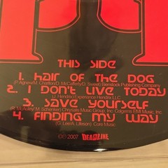 Michael Schenker -Doctor Doctor: The Kulick Sessions- Picture Disc 272/300 made