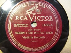 1st Rec Ragtime 1930 Vladimir HOROWITZ DANSE EXCENTRIQUE PAGANINI ETUDE Piano
