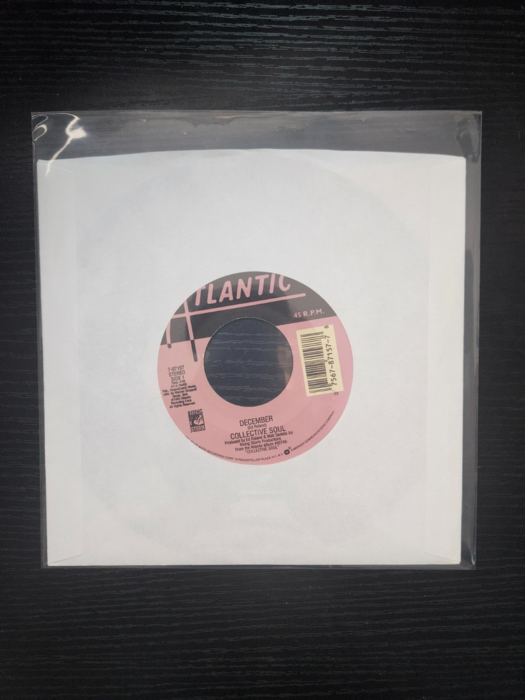 COLLECTIVE SOUL – December/GEL ~ 45 RPM ~ 7″ Vinyl ~ Atlantic Records
