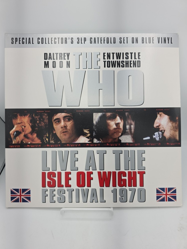 The Who Live at the Isle of Wight Festival 1970 (Reissue, Blue 2012) 3xLP