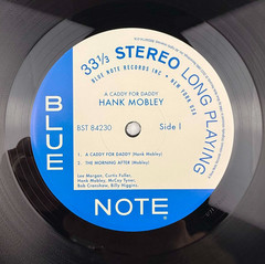 Hank Mobley A Caddy for Daddy Blue Note Tone Poet 180g Jazz vinyl record LP NM