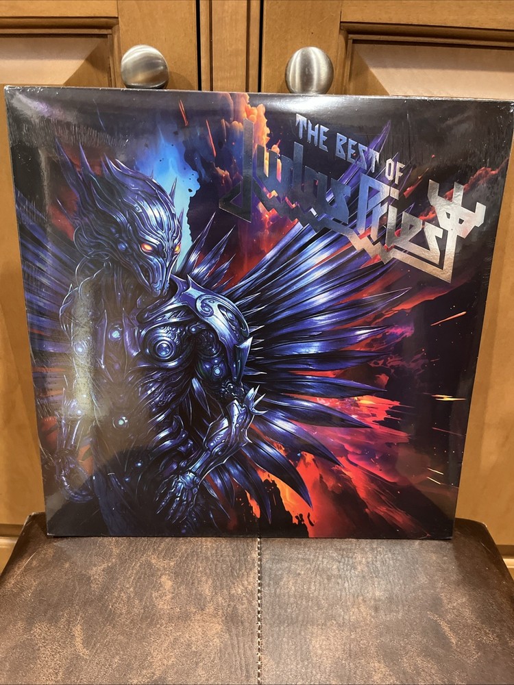 Judas Priest Best Of Judas Priest Liquid Filled Vinyl Blood Records Bad World LP
