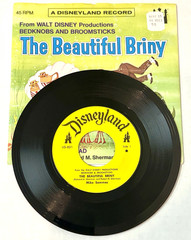 4 VTG 1971 DISNEYLAND 45 VINYL RECORDS INC THE ORANGE BIRD SONG LG-823 NM (-)