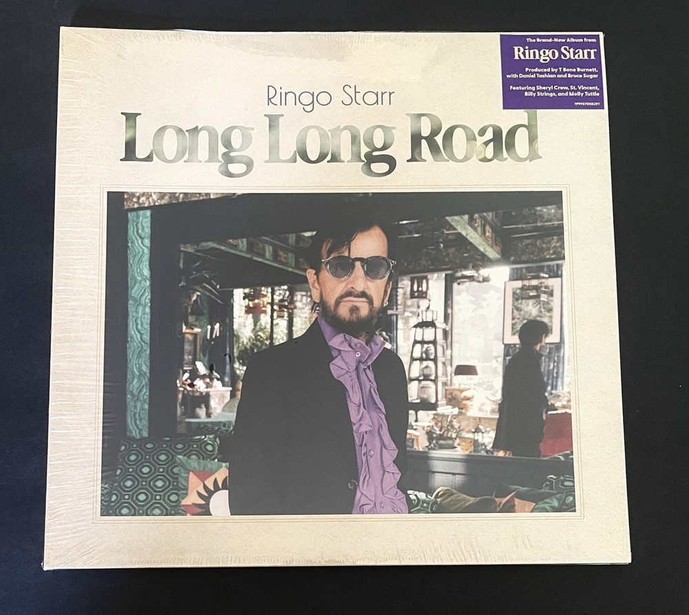 RINGO STARR-LONG LONG ROAD-2026 VINYL LP w/ 12×12 LITHOGRAPH-NEW SEALED-BEATLES