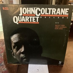 JOHN COLTRANE BALLADS Audiophile Impulse MCA 5885 LP Stamped PROMO 3