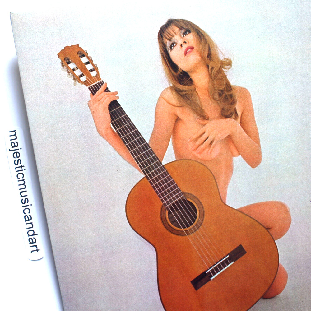 STUNNINGLY BEAUTIFUL COVER 1966 ECSTATIC GUITAR VINTAGE VINYL LP CHEESECAKE