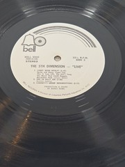 The 5th Dimension Live Double Vinyl LP Bell Records 1971 Funk And Soul Gatefold