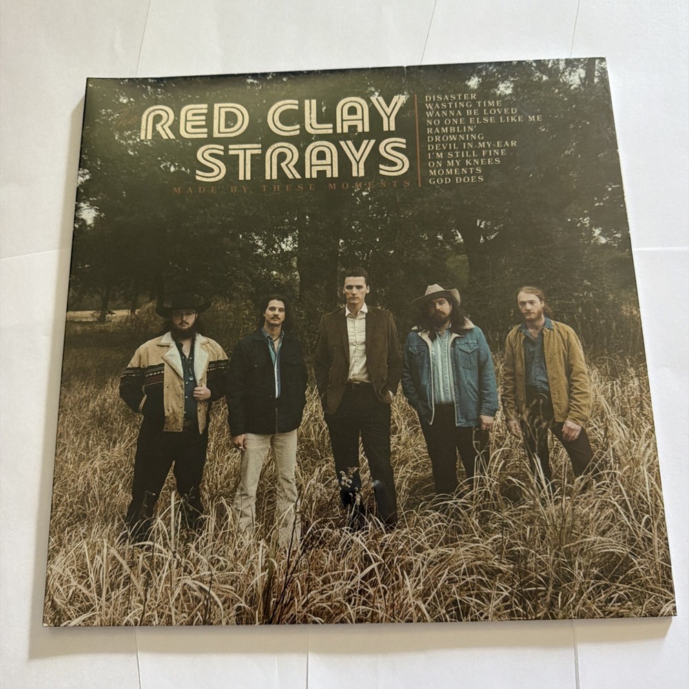Red Clay Strays – Made By These Moments [New Vinyl LP] Clear Vinyl, Gatefold LP