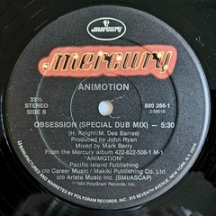 NEW WAVE / SYNTH-POP – ANIMOTION – OBSESSION (DANCE REMIX) – MERCURY RECORDS OG