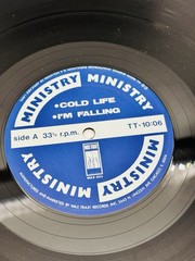 Ministry Cold Life 12” Vinyl Record 1985 Synth Pop Industrial Album VG Condition