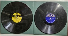 Thirteen 78 RPM 10″ Records Lot #ANP: Jazz, Swing, Big Band, Blues 1940s 1950s