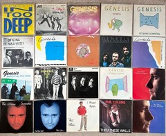 Genesis / Phil Collins – Lot of Twenty 7″ Singles (1978-1987) Atlantic Records