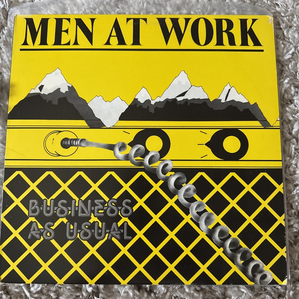 MEN AT WORK / Business As Usual / Columbia /1982 / Vinyl LP / VG+