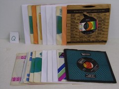 1960’s ” Top 40 ” Rock Lot Of 20 – 45 RPM Records