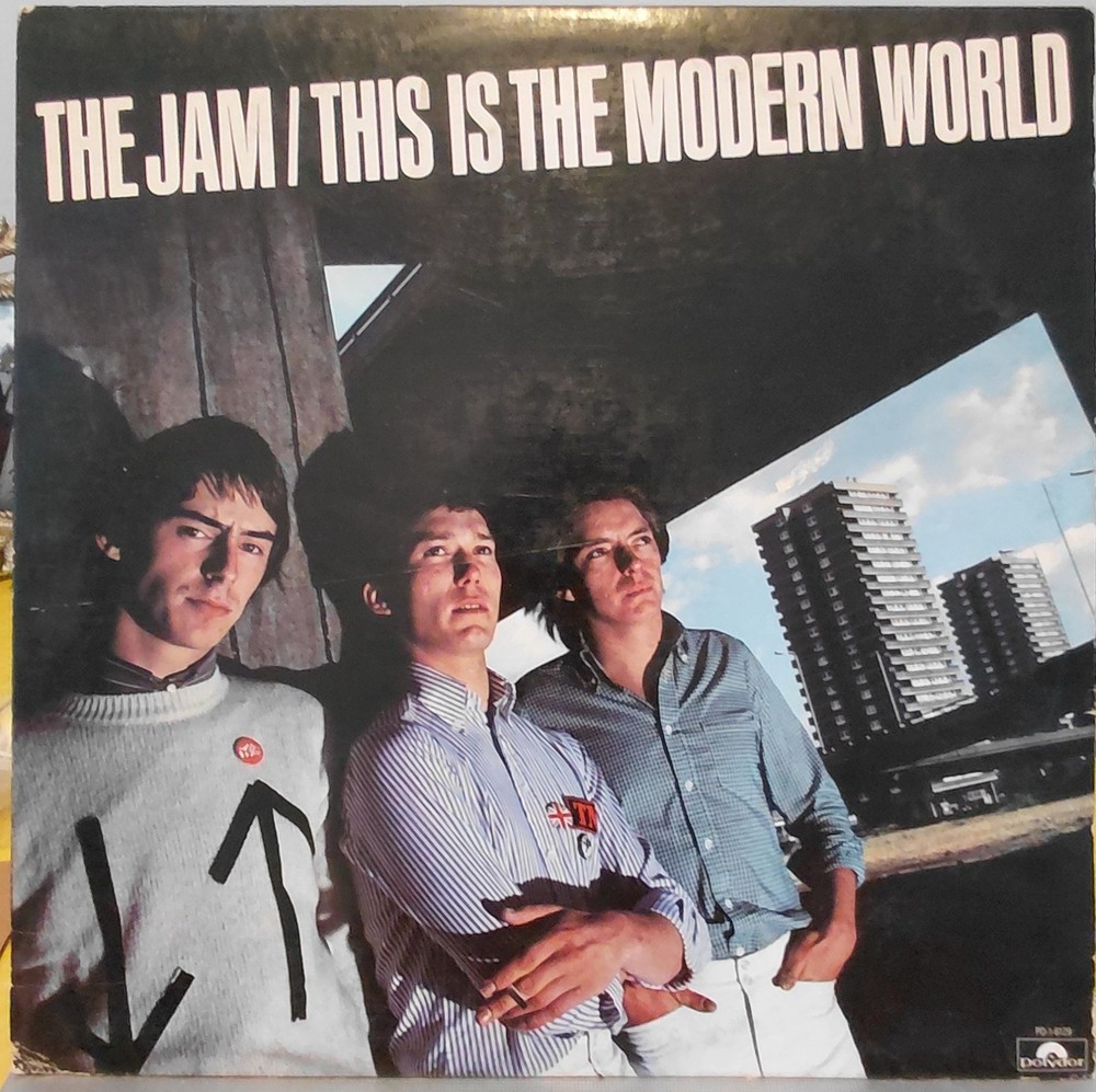 THE JAM LP THIS IS THE MODERN WORLD POLYDOR US PAUL WELLER BRUCE FOXTON 1977