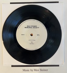 RARE! MAX STEINER MEMORIAL SOCIETY VINYL LP & EP DISTANT DRUMS GERMANY 1993