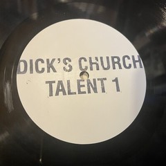 [ROCK/POP]~EXC LP~DICK’S CHURCH~Talent 1~[1990~PRIVATE RELEASE~Avantgarde/Noise]