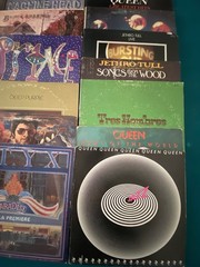 Vintage Lot Of 40 Rock Albums Styx, Ac-dc, Queen,Bto,greatful Dead Etc
