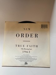 New Order True Faith 1963 1987 Picture Sleeve 45 rpm Record