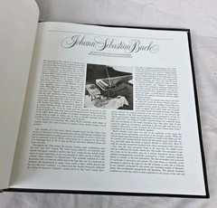 Johann Sebastian Bach 33 RPM Box Set Smithsonian Collection 9 LP Records