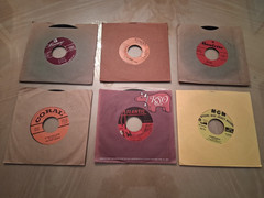 168 Original 45 PM R & B, Doo Wop Related Rock, Country 1950’s 1960’s Records