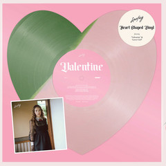 Laufey Valentine Lover Girl Strawberry Matcha Heart Shaped Vinyl NEW PRESALE