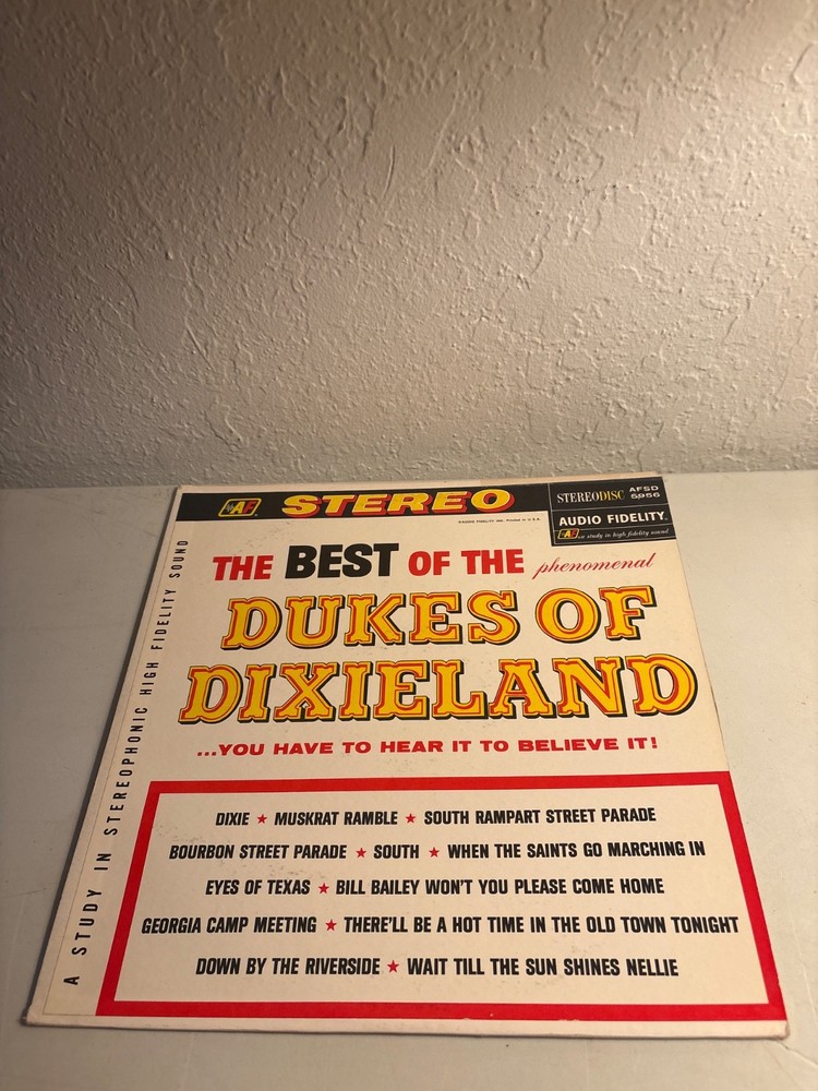 DUKES OF DIXIELAND THE BEST OF VINYL LP AUDIO FIDELITY AFSD-5956 STEREO JAZZ VG+