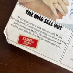 The Who Rock 2x LP Set A Quick One and Sell Out on Track Records “Sample Copy”
