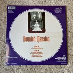 DISNEY – HAUNTED MANSION – RARE PICTURE DISC – VINYL – BRAND NEW – RECORD LP