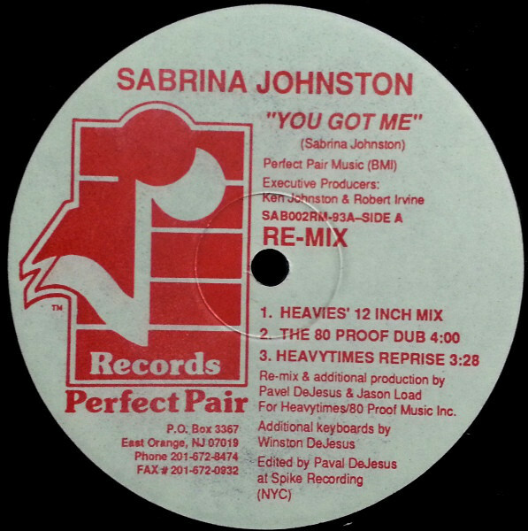 Sabrina Johnston You Got Me (Remix) 12 Inch Single LP New
