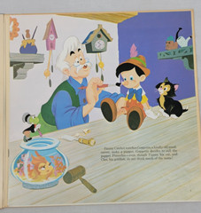 Walt Disney’s: Pinocchio ~ Vinyl LP ~ Disneyland Records/3905 ~ 1969