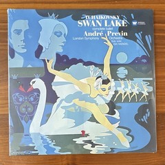 vinyl record: Tchaikovsky Swan Lake Complete Ballet Previn LSO Warner 2017