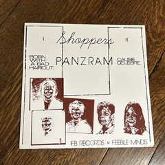 Shoppers + Panzram split single 7″