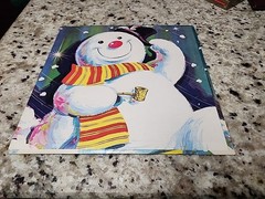The Caroleer Singers Frosty The Snowman LP Record 1960s Diplomat Christmas