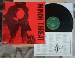 MINOR THREAT LP Record 1984 First Press US Original Red Cover EX Vinyl Dischord
