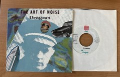 The Art Of Noise / Dragnet / 45 w/PS / 1987 / NM