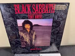 BLACK SABBATH Seventh Star PROMO STAMPED lyric sleeve USA 1986 1st Press