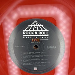 Rock and Roll Hall of Fame Live (Vol. 2) On Red Vinyl