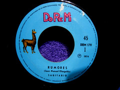 SAGITARIO 1974 Latin Pop Rock 45 DO RE MI Label “RUMORES” from PERU NMINT Vinyl