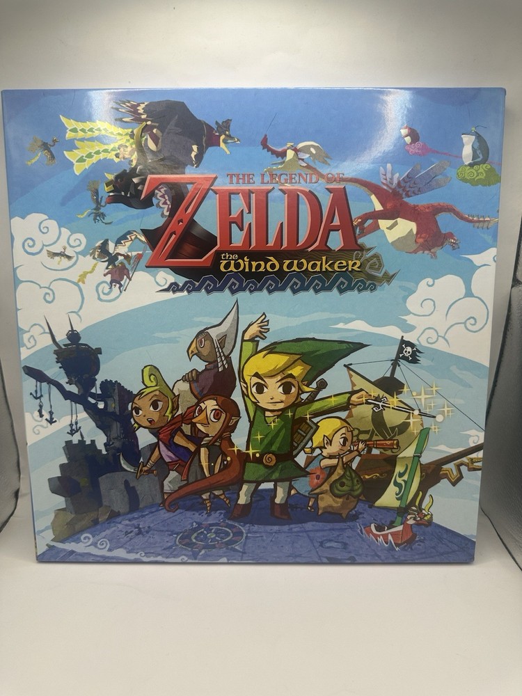 The Legend Of Zelda Wind Waker Gamecube Soundtrack Vinyl Box Set Not Moonshake