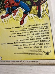 AMAZING SPIDER-MAN Beyond The Grave Rockomic! LP Vinyl With Poster 1972