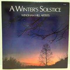 A Winter’s Solstice – Windham Hill (Translucent) – 12″ Vinyl Record LP – EX
