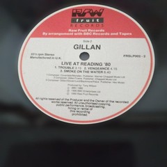 Gillan At Reading Vinyl LP Hard Rock Heavy Metal