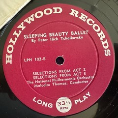 Sleeping Beauty Ballet LP HOLLYWOOD Cheesecake (Julie Newmar) Catwoman Sexy EX